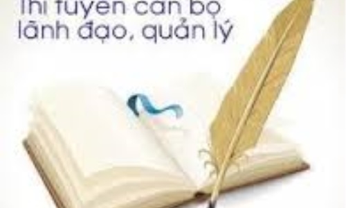 Thí điểm thi tuyển chức danh cán bộ lãnh đạo, quản lý cấp phòng ở Ninh Bình